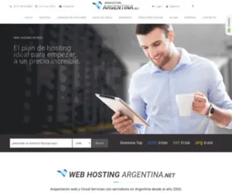 Webhostingargentina.net(Web Hosting Argentina) Screenshot