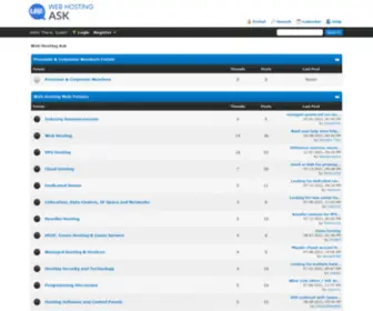 Webhostingask.com(Web Hosting Ask) Screenshot