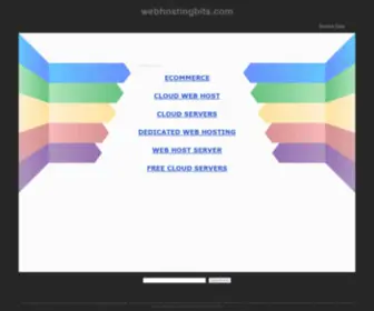 Webhostingbits.com(Webhosting providers & Website builders compared) Screenshot