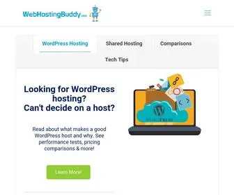 Webhostingbuddy.com(Honest Web Hosting Reviews & Tech Tips) Screenshot