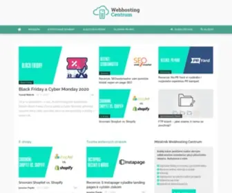 Webhostingcentrum.cz(Magazín) Screenshot