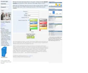 Webhostingcounter.com(Free Website Hosting Counter and Web Site Stats) Screenshot