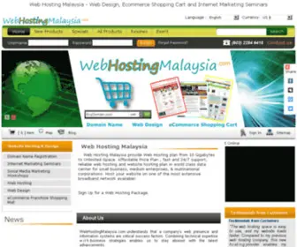 Webhostingmalaysia.com(Web Hosting Malaysia) Screenshot
