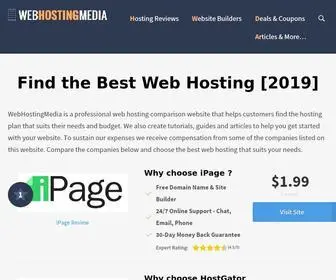 Webhostingmedia.net(Find the Best Web Hosting Service) Screenshot