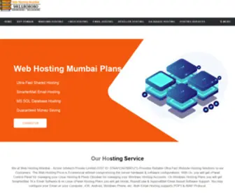 Webhostingmumbai.com(Web Hosting Mumbai) Screenshot