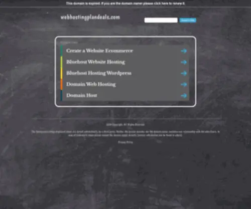Webhostingplandeals.com(Webhostingplandeals) Screenshot