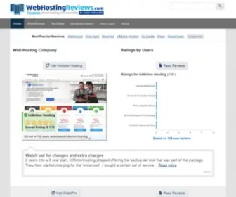 Webhostingreviews.com(Read reviews from thousands of real customers) Screenshot