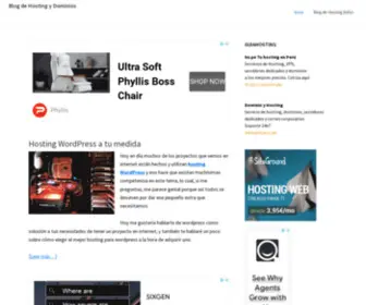 Webhostingtalk.com.es(Blog de Hosting y Dominios) Screenshot