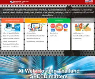 Webhostingthailand.com(เว็บโฮสติ้ง) Screenshot