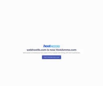 Webhostlk.com(Web Host LK) Screenshot