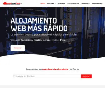 Webhostperu.net(WebhostPerú.Net) Screenshot