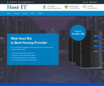 Webhostrix.com(Webhostrix) Screenshot