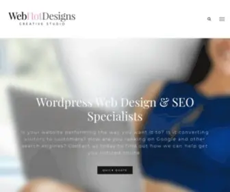 Webhotdesigns.com.au(Gold Coast Web Design) Screenshot