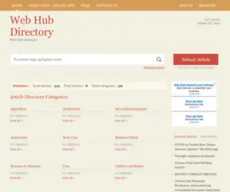 Webhubdirectory.com(Webhubdirectory) Screenshot