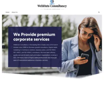 Webhuts.com(Your Business Growth partner) Screenshot