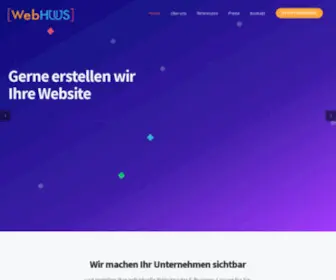 Webhuus.ch(WebHuus Design & Development) Screenshot