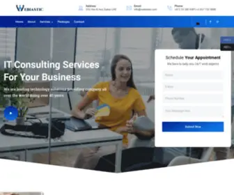 Webiastic.com(An IT Company) Screenshot