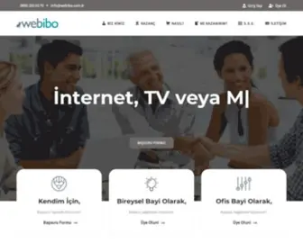 Webibo.com.tr(Webibo Türk Telekom) Screenshot