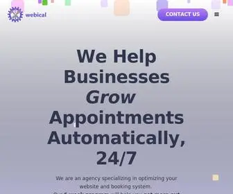 Webical.org(Appointment Conversion Optimization Agency) Screenshot