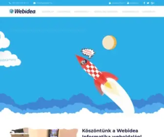 Webidea.hu(Webidea Informatika ) Screenshot