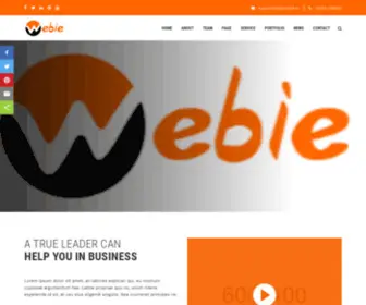 Webie.in(Multipurpose Website CMS with Codeigniter) Screenshot