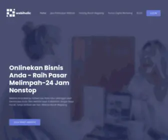 Webiholic.com(Jasa Pembuatan Website Murah Magelang) Screenshot
