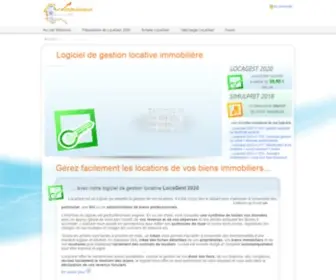 Webimmosoft.com(Logiciels immobiliers de gestion) Screenshot