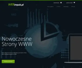 Webimpuls.pl(Agencja Reklamowa WEBimpuls) Screenshot