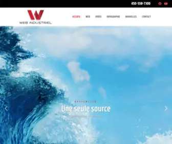 Webindustriel.com(Agence) Screenshot