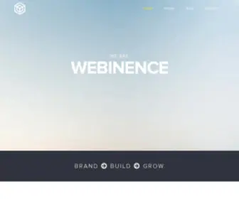 Webinence.com(Design) Screenshot