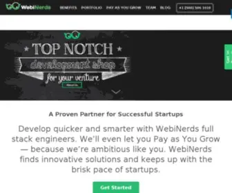 Webinerds.com(Boston Web Development Company) Screenshot