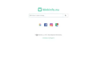 Webinfo.nu(Webinfo) Screenshot