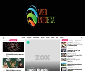 Webinfoera.com(Home — Webinfoera) Screenshot