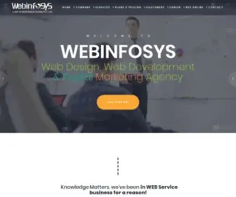 Webinfosys.net(Digital Marketing in India) Screenshot