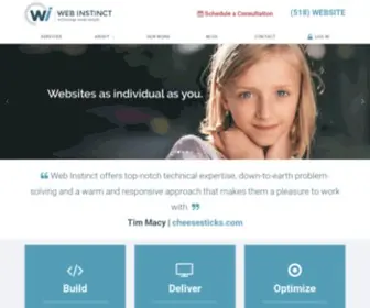 Webinstinct.com(Web Instinct) Screenshot