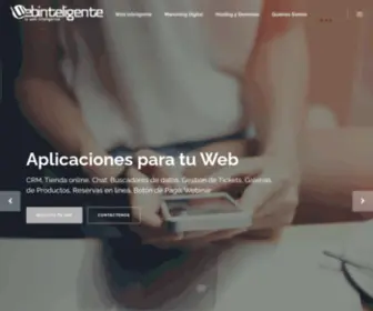 Webinteligente.biz(La Web que se adapta a ti) Screenshot