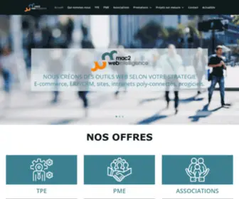 Webintelligence.fr(Accueil Mac2 Webintelligence) Screenshot
