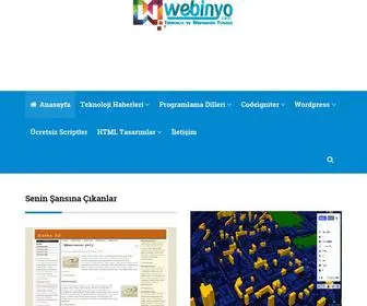 Webinyo.com(ücretsiz script) Screenshot