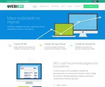 Webion.com.br(Entre em contato conosco e faça parte da família Webion) Screenshot