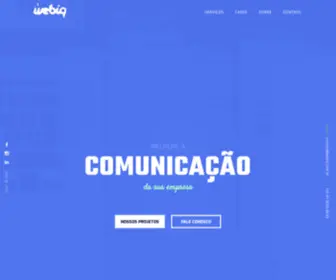 Webiq.com.br(Agência digital em Joinville) Screenshot