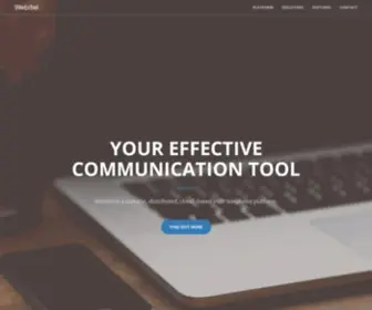 Webitel.com(Your effective communication tool) Screenshot