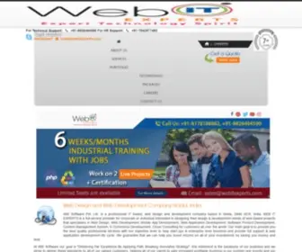 Webitexperts.com(Web Development & Website Design Company in Noida) Screenshot