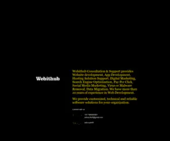 Webithub.in(Webithub) Screenshot