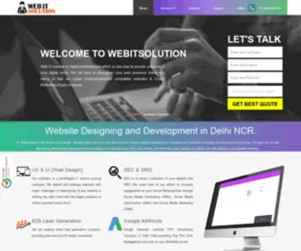 Webitsolution.in(Website Designing in Bhopal) Screenshot