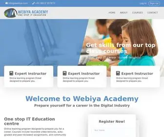 Webiya.co.in(Webiya Academy) Screenshot