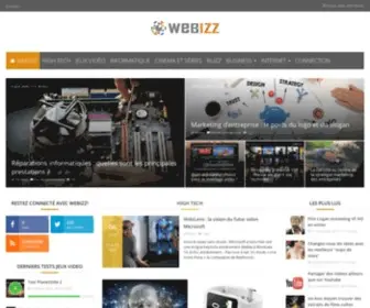 Webizz.net(Actualités) Screenshot