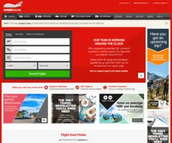 Webjet.co.nz(Flights, Cheap Hotels, Car Hire, Insurance & Holiday Packages) Screenshot