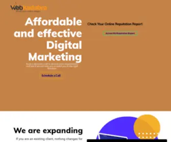 Webkadabra.com(Affordable and Effective Digital Marketing) Screenshot