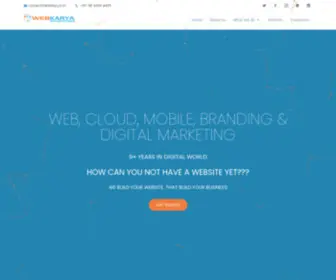 Webkarya.in(We build websites) Screenshot