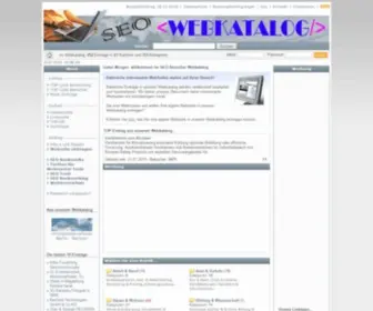 Webkatalog-Seo.com(Firmen & Unternehmen SEO Webkatalog) Screenshot